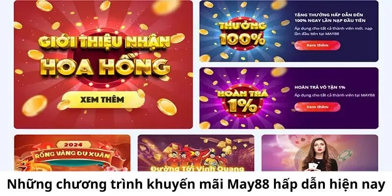 Những khuyến mãi nổi bật tại May88 dành cho game thủ